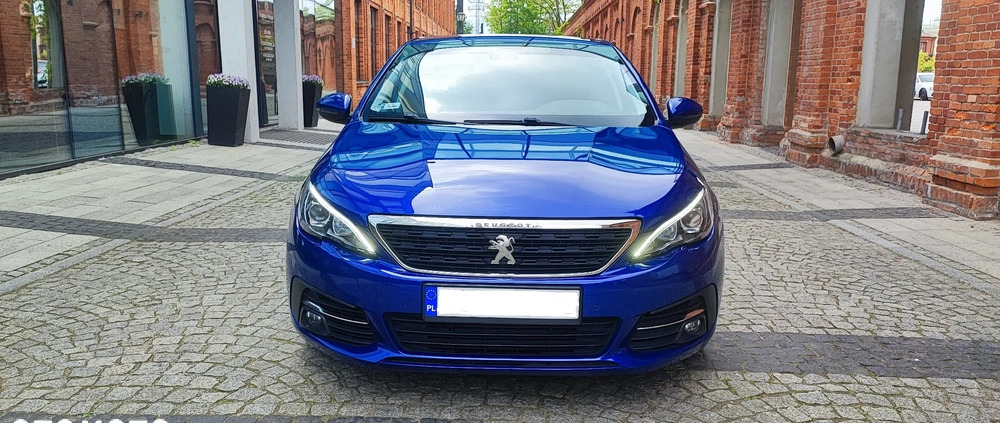 Peugeot 308 cena 46800 przebieg: 94763, rok produkcji 2018 z Pabianice małe 121